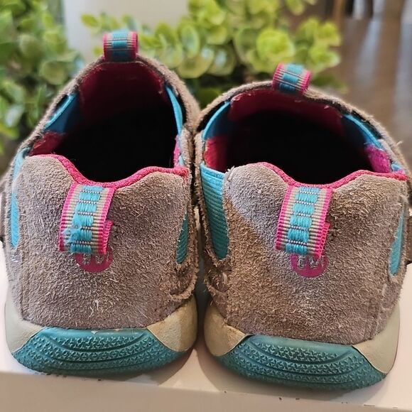 Merrell Sneakers - Gray and Blue Size 1 - Picture 6 of 10